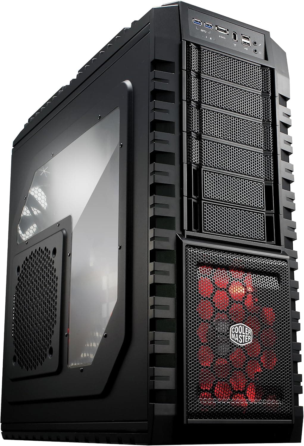 Cooler Master HAF X – フルタワーコンピュータケースwith高通気WindowedサイドパネルとUSB 3.0