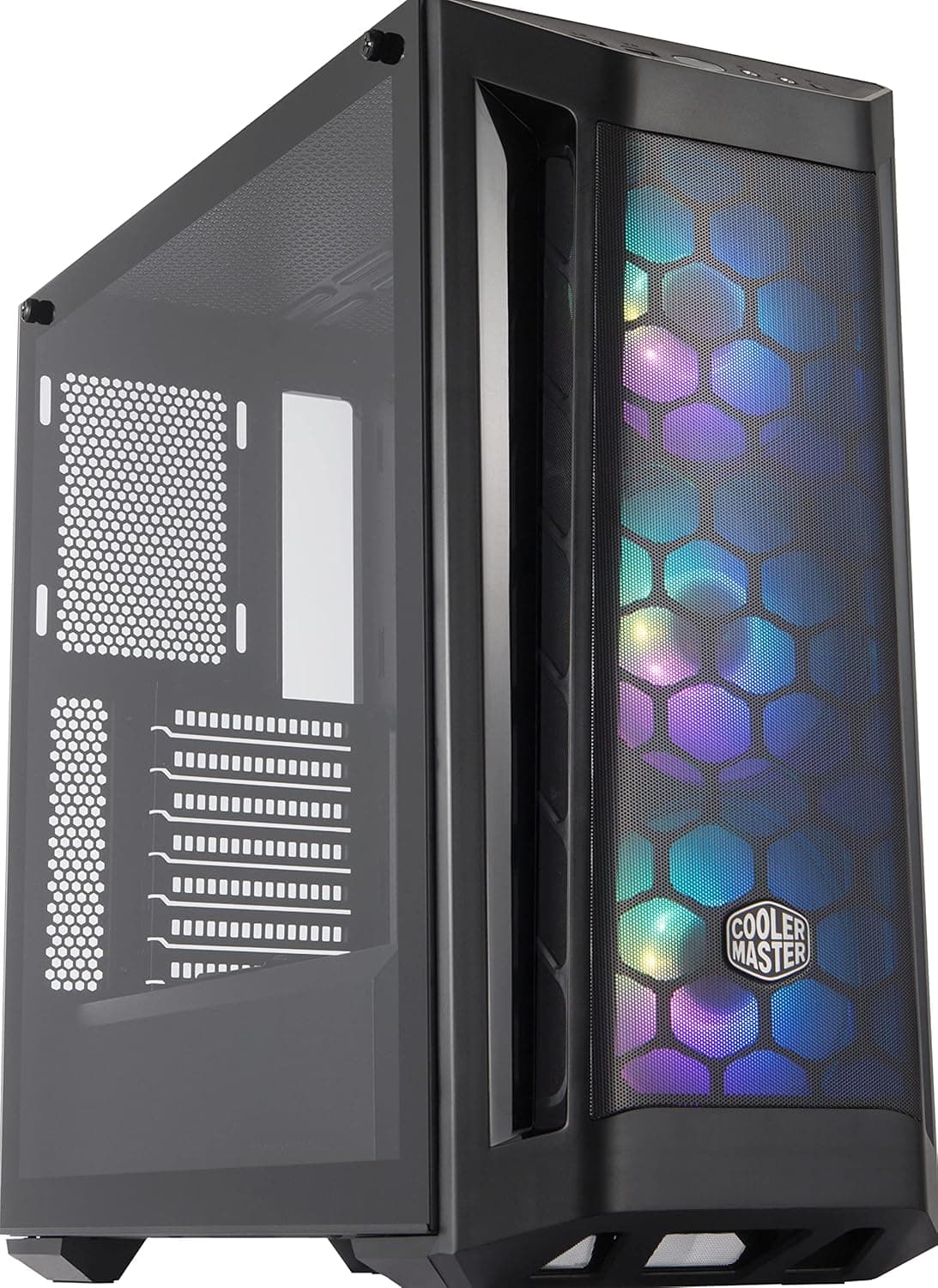 Cooler Master MasterBox MB511 ARGB ミドルタワーPCケース 強化ガラス MCB-B511D-KGNN-RGA CS7815