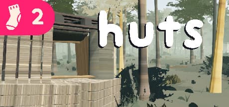 huts — 森の中の夢の小屋を建てよう