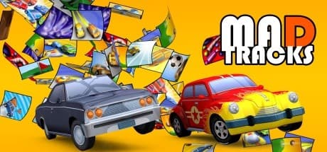 Mad Tracks: Nostalgic Pull-Back Racer Action