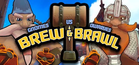 Brew & Brawl - Gnomes vs. Dwarves: MOBA Brawler Party Game