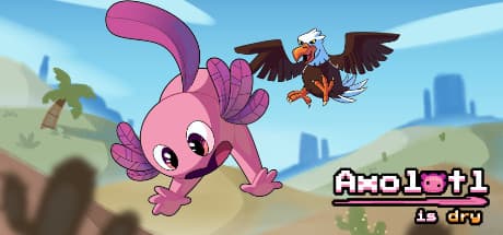Axolotl is Dry: 汗をかくほど挑戦的なキュートな精密プラットフォーマー