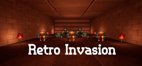 Retro Invasion – Alpha Version: Conquer Monsters, Secure Key Cards