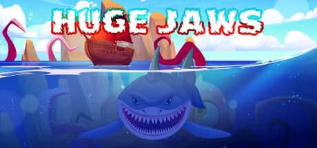 Huge Jaws — かわいい3Dグラフィックスで楽しむサメシミュレーター