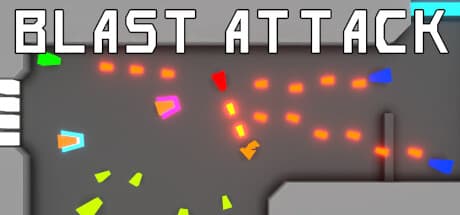 Blast Attack: Fast-Paced Abstract Bullet Hell Shooter