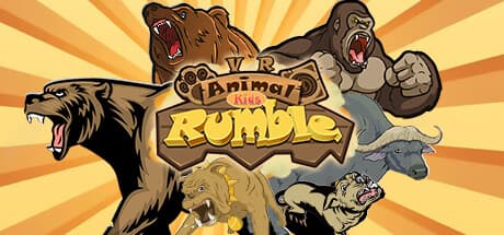 VR Animal Kids Rumble: Explore and Battle in a Lush Virtual Forest