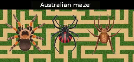 Australian Maze: 巨大クモが潜む迷宮からの脱出アドベンチャー
