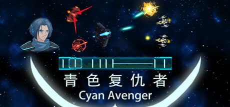 Cyan Avenger: Bullet Hell Shooter with Rhythm Action