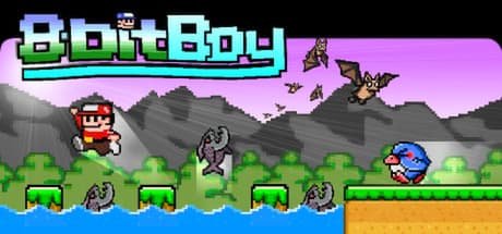 8BitBoy™: 80年代風プラットフォーマー:300以上の隠し場所を探検!