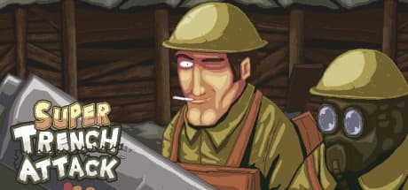Super Trench Attack!: WWIを舞台にした、おバカなコメディシューター