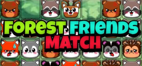 フォレストフレンズマッチ:心温まるマッチ3パズルアドベンチャー