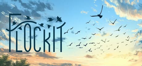 FlockIt: 鳥たちと風船を弾く、心安らぐアドベンチャー