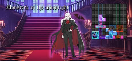 Monsters in Moonlight: Block Braw - Tetris Combat Strategy