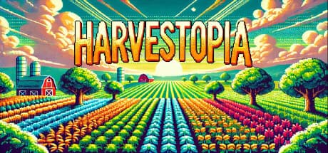 Harvestopia: ピクセルアートの世界で農場を拡大し、自動化するクリッカーゲーム