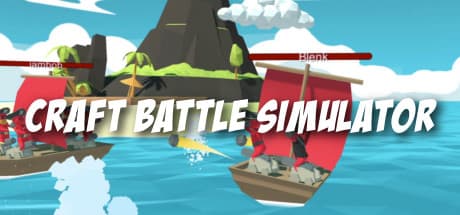 CRAFT BATTLE SIMULATOR: Command Your Fleet in Low-Poly Naval Warfare