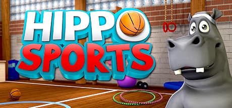 Hippo Sports — Train with the clumsy hippo and push him to excel in fun a