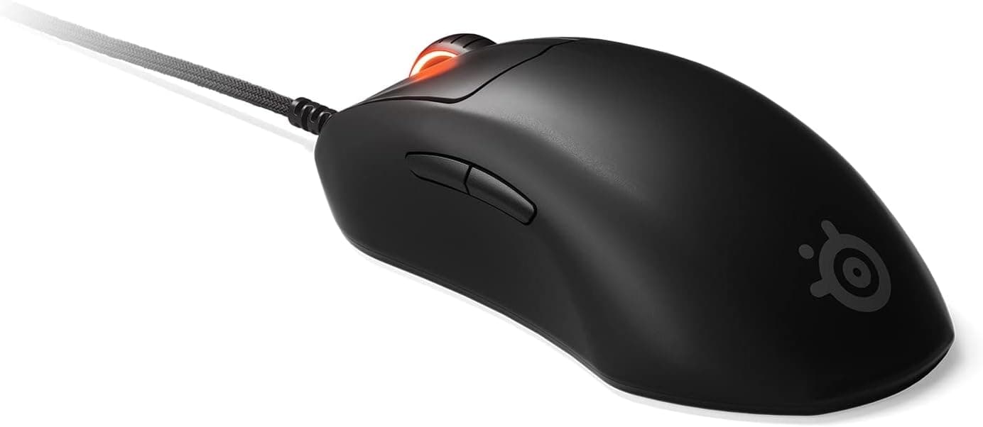 SteelSeries ゲーミングマウス有線 Prime + Prestige OMスイッチ TrueMove Pro+搭載内蔵OLEDディスプレイブラック