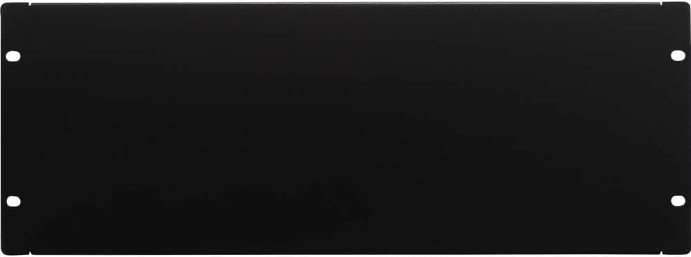 Navepoint 4U ブランクラックマウントパネルスペーサー 19インチサーバーネットワークラックエンクロージャまたはキャビネット用 ブラック