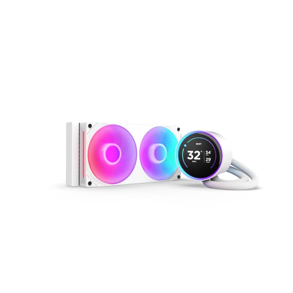 NZXT Kraken Elite 240 RGB v2 White 簡易水冷CPUクーラー RL-KR24E-W2 FN2383