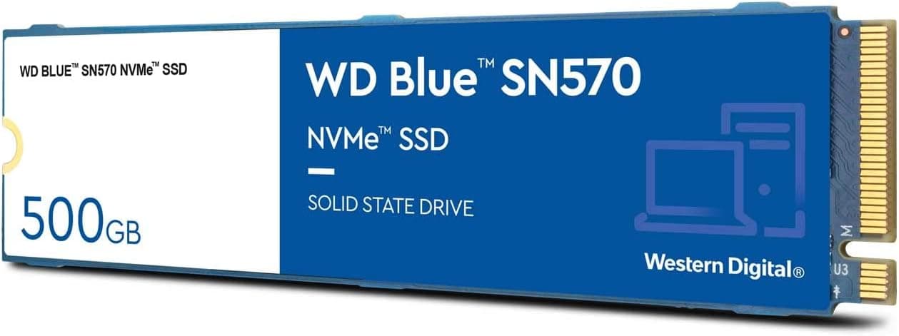 ウエスタンデジタル WD Blue SN570 500GB M.2 NVMe SSD