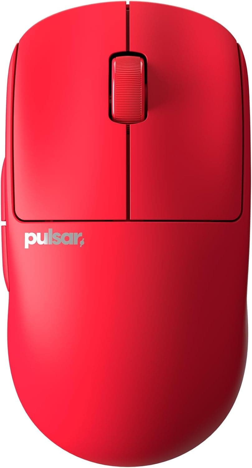 Pulsar Gaming Gears X2V2 ワイヤレスゲーミングマウス超軽量 53グラム左右対称 2.4Ghz 1ms 26000 DPI Optical Sensor PAW3395 国内正規品