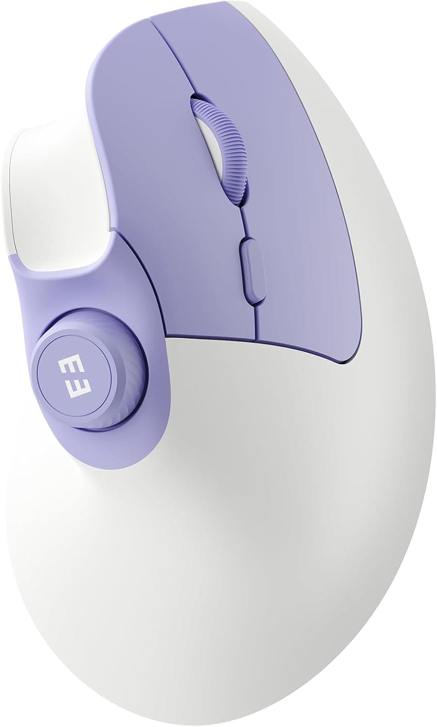 seenda 人間工学マウス MOU-302 垂直ワイヤレスマウスボリュームノブ付き静音クリックマルチデバイスコードレスマウス Windows