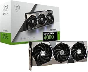 MSI ゲーミングGeForce RTX 4080 16GB GDRR6X 384ビット HDMI