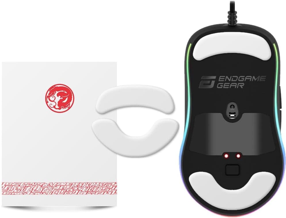 EsportsTiger マウスソール ICE マウスフィート ENDGAME GEAR XM1 RGB 用白 ICE 1セット入り 【国内正規代理店保証品】