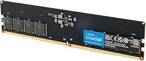 クルーシャル (マイクロン製) デスクトップ用メモリ 8GBX1枚 DDR5-4800 制限付無期限保証 CT8G48C40U5 【国内正規代理店品】