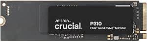 Crucial P310 1TB SSD PCIe Gen4 NVMe M.2 2280 最大7