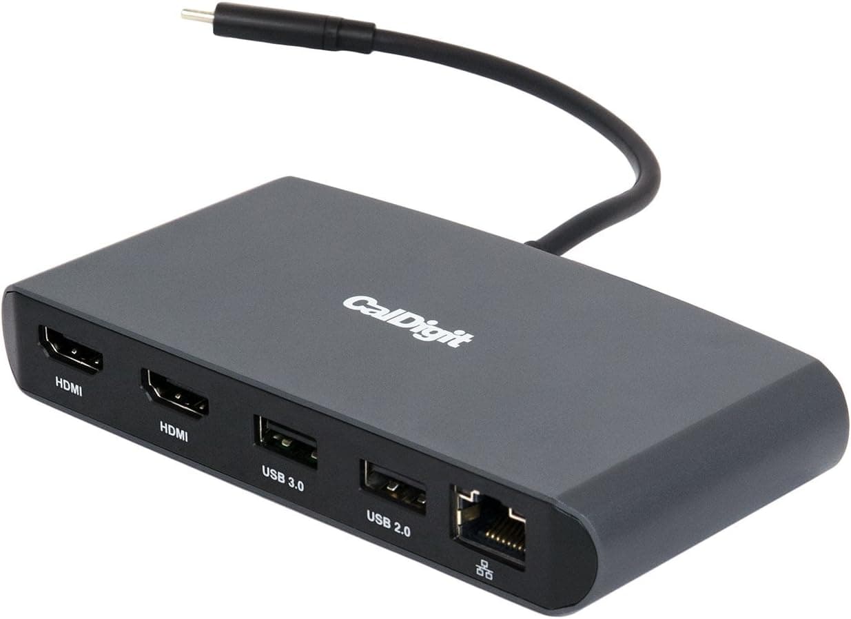 CalDigit Thunderbolt 3 mini Dock Dual HDMI 2.0 - バスパワー