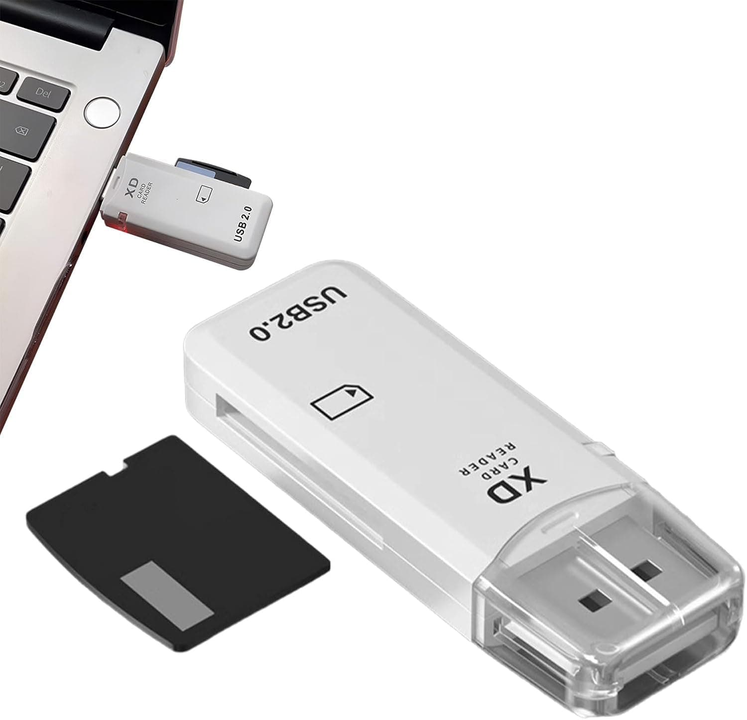 USB XDカードリーダー1個
