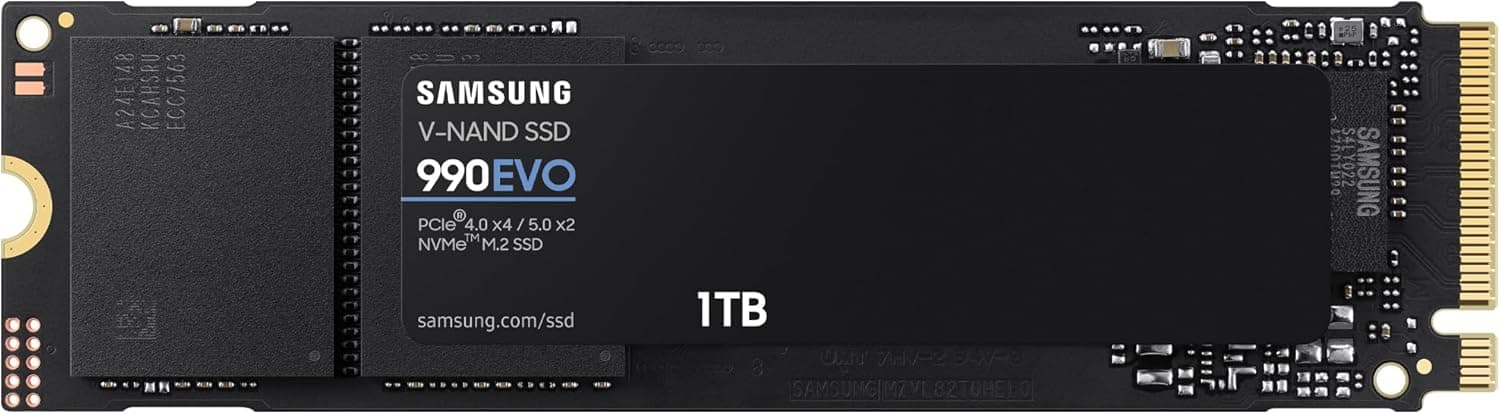 SAMSUNG 990 EVO 1 TB hasta 5.000 MB