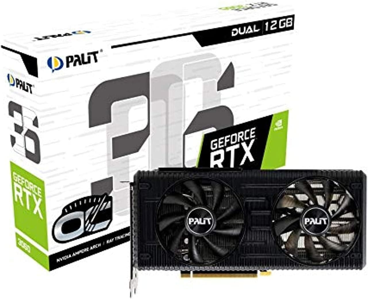 Palit GeForce RTX 3060 Dual OC 12GB LHR版