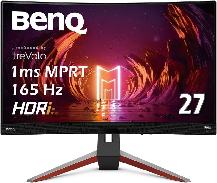 BenQ MOBIUZ EX2710R 湾曲ゲーミングモニター (27インチ