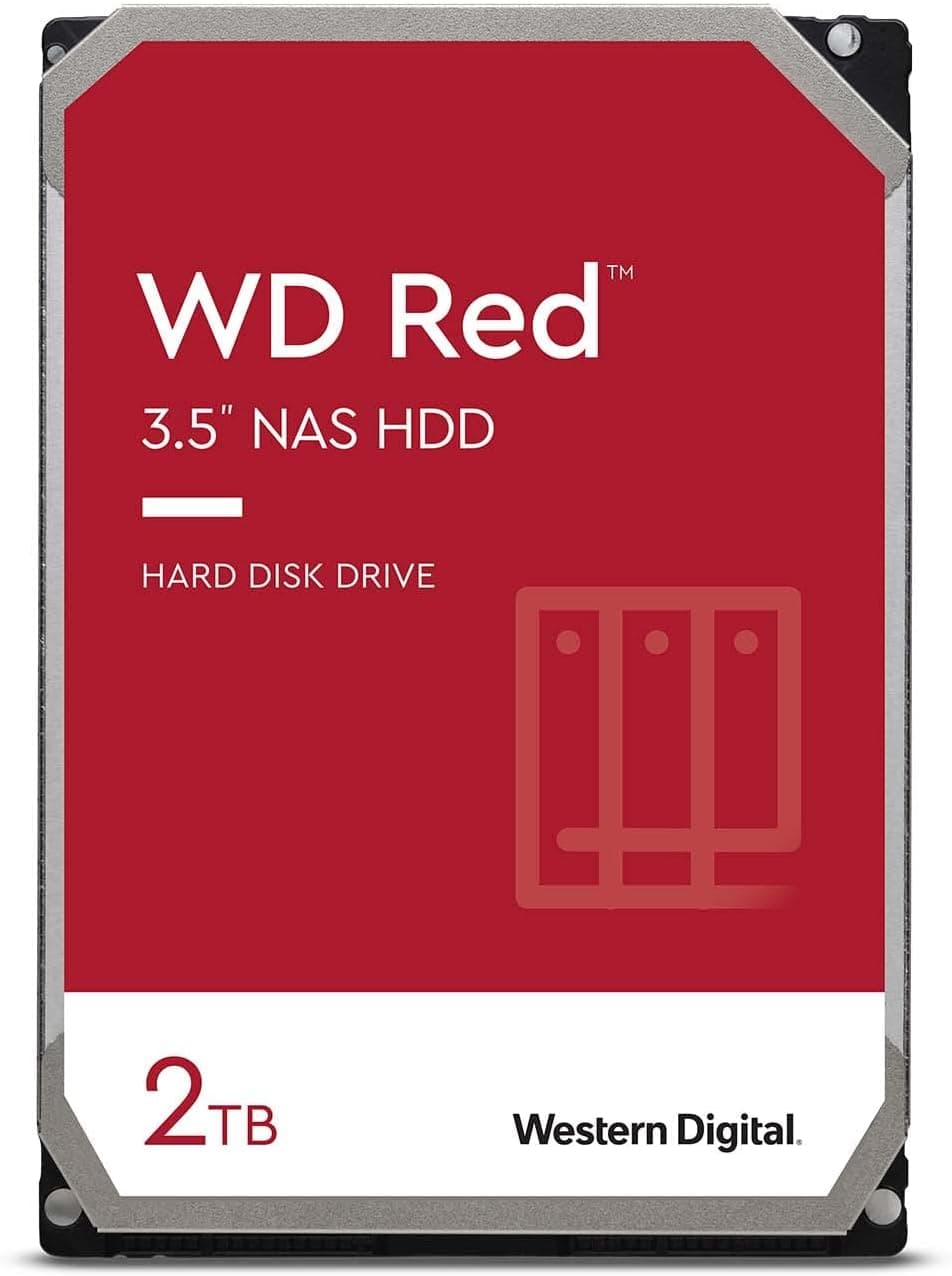 ウエスタンデジタル WD Red 2TB NAS用 HDD 3年保証