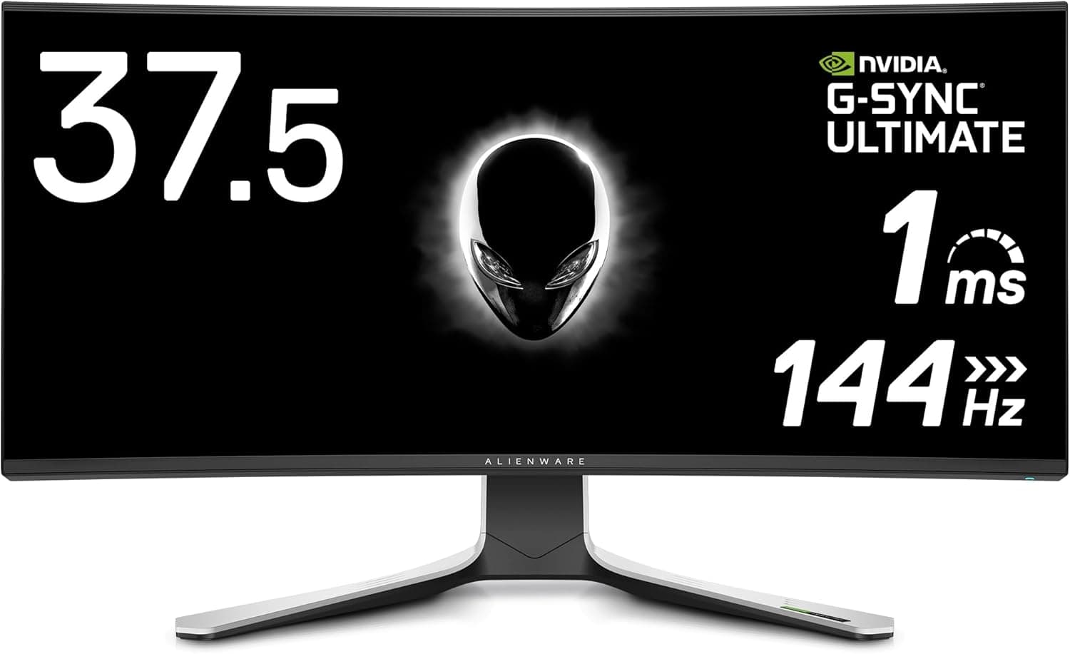 Dell ALIENWARE AW3821DW 37.5インチ曲面ゲーミングモニター ディスプレイ (3年間無輝点交換保証