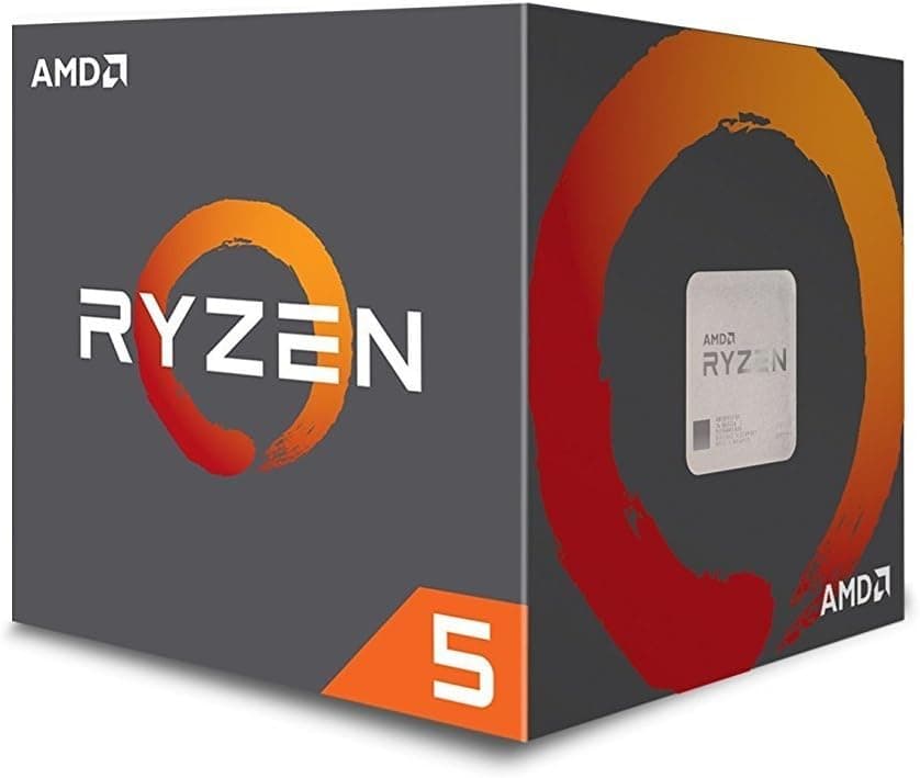 AMD CPU Ryzen5 1400 with Wraith Stealth 65W cooler AM4 YD1400BBAEBOX