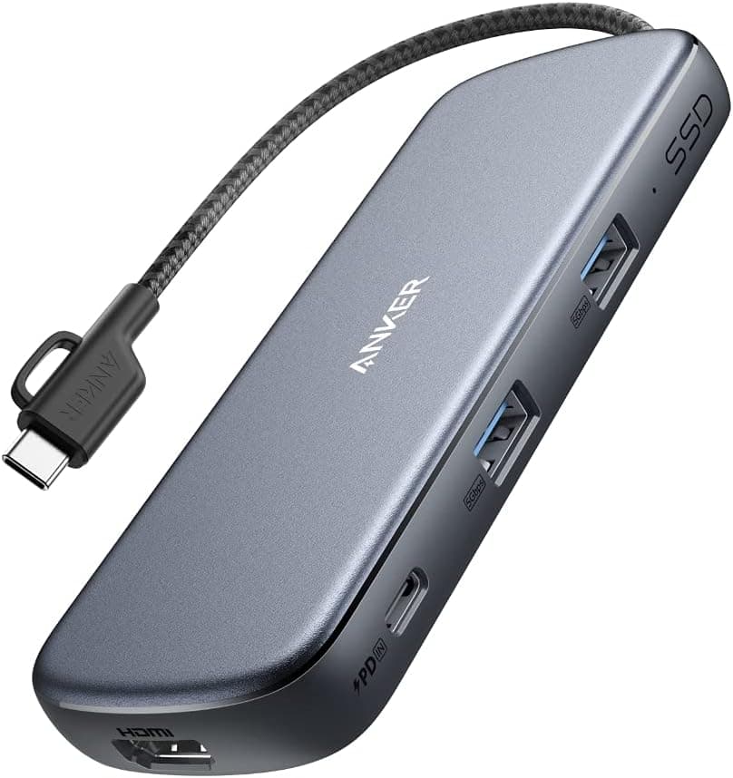 Anker PowerExpand 4-in-1 USB-C SSD ハブ(256GB)