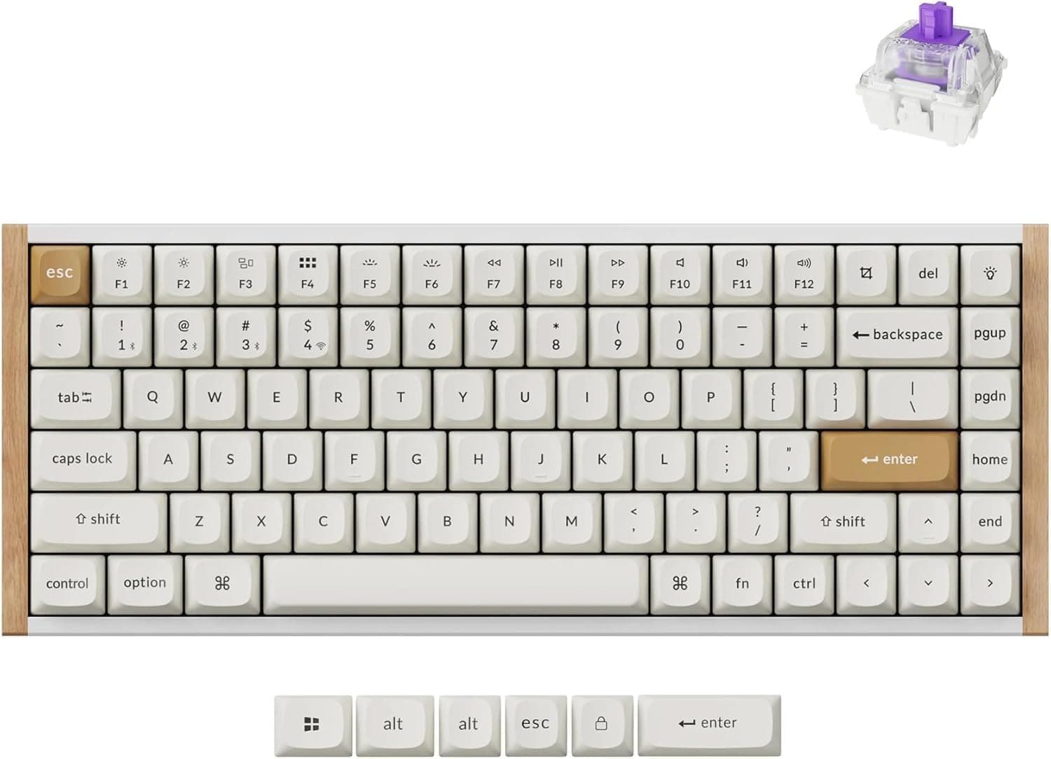 【国内正規品】Keychron K2 HE ラピッドトリガー ワイヤレス カスタムキーボード