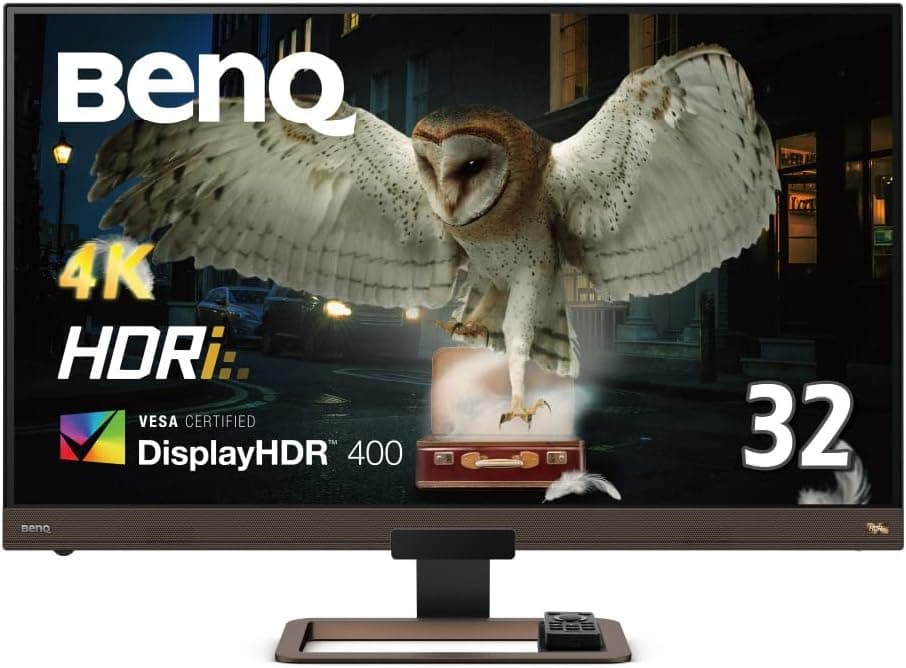 ベンキュージャパン BenQ EW3280U 4K エンターテインメントモニター (32インチ