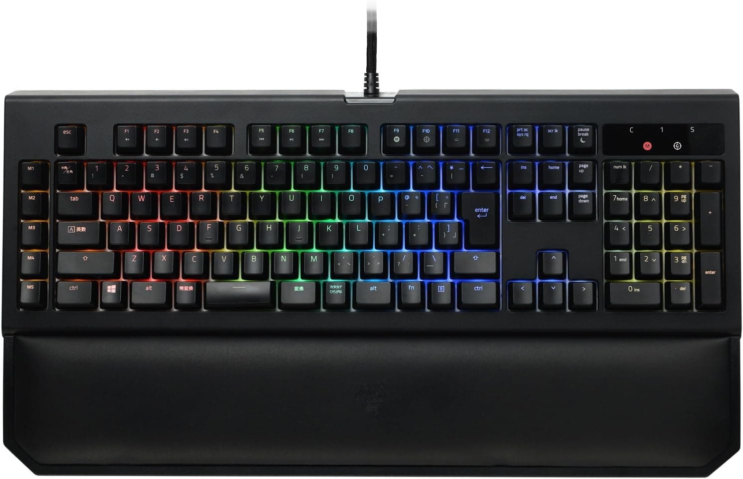 Razer BlackWidow Chroma V2 JP Yellow Switch 日本語配列 黄軸メカニカル ゲーミングキーボード【日本正規代理店保証品】RZ03-02033100-R3J1