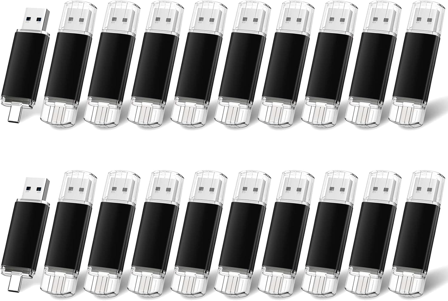Aretop 16GB USB Cフラッシュドライブ 20個パック