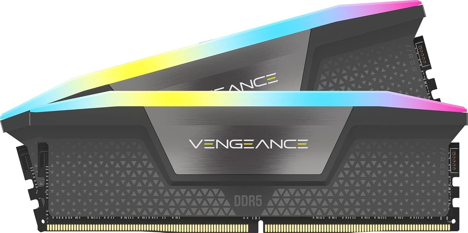 Corsair Vengeance RGB DDR5 RAM 32GB (2x16GB) 6000MHz CL30