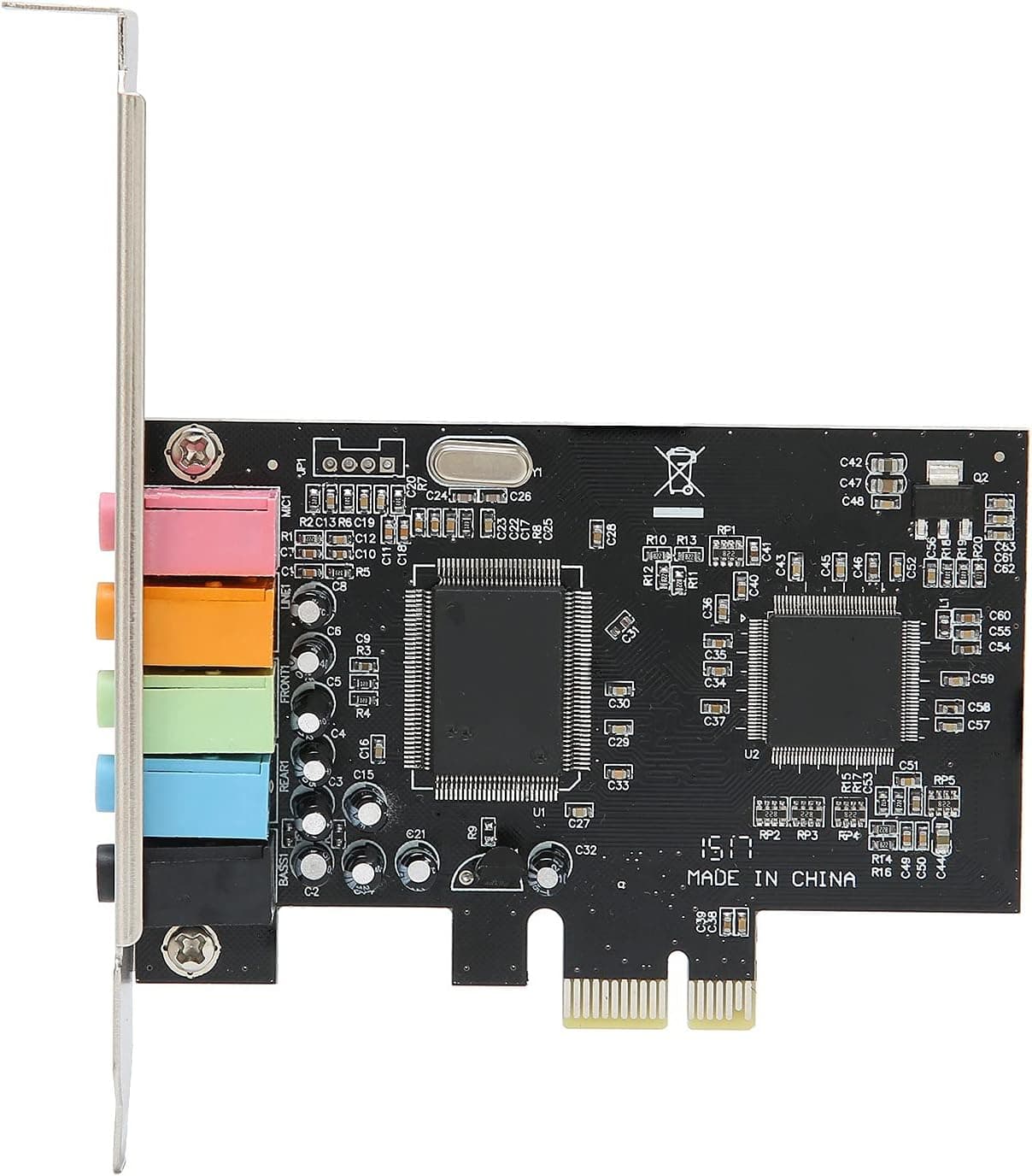 PCIe サウンドカード 5.1 内蔵サウンドカード PC Windows 7