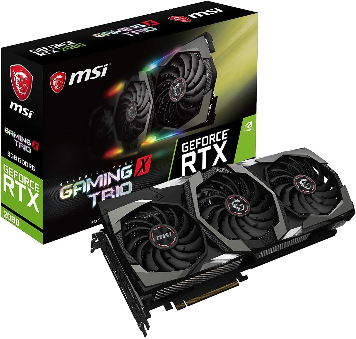 MSI GeForce RTX 2080 GAMING X TRIO グラフィックスボード VD6723