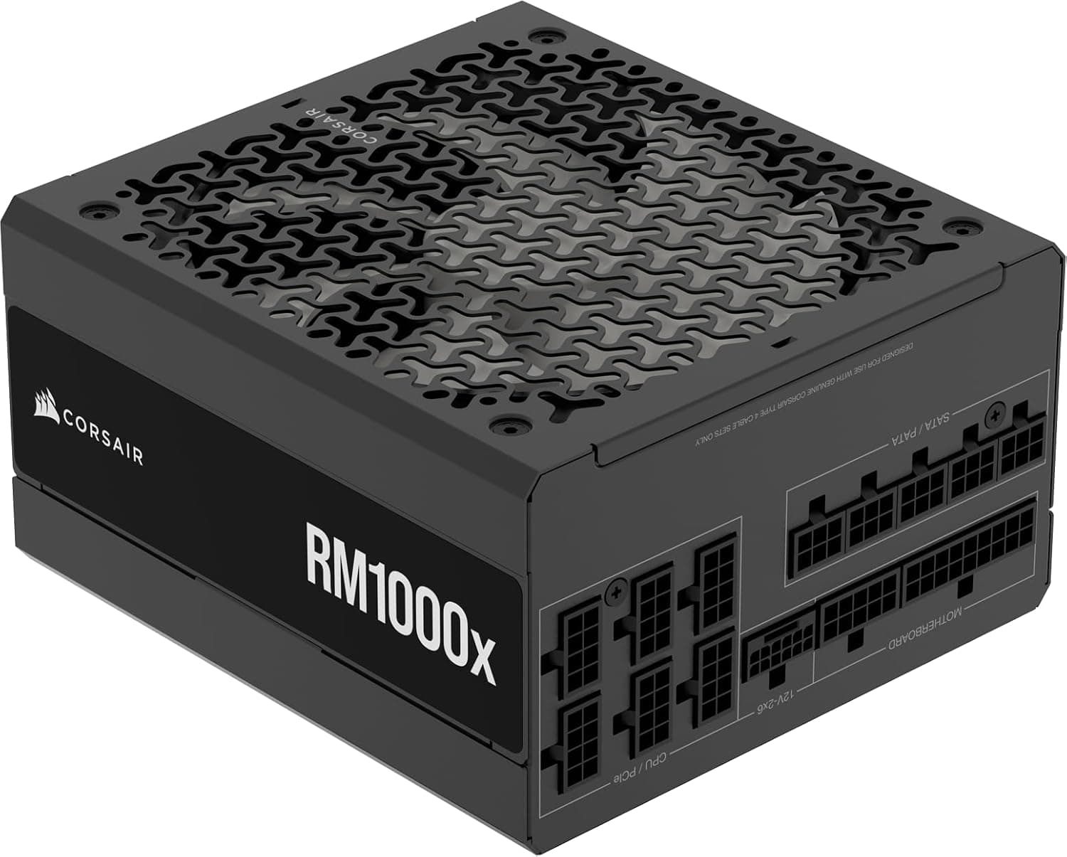Corsair RM1000x ATX 3.1 PCIe 5.1 Ready Full Modular 1000W 電源 – 低ノイズ