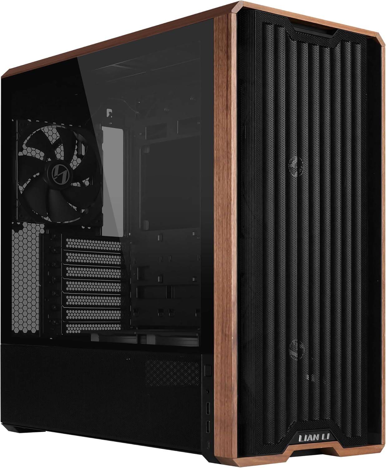 Lian Li LANCOOL 217 純正ウォールナット木製コンピューターケース