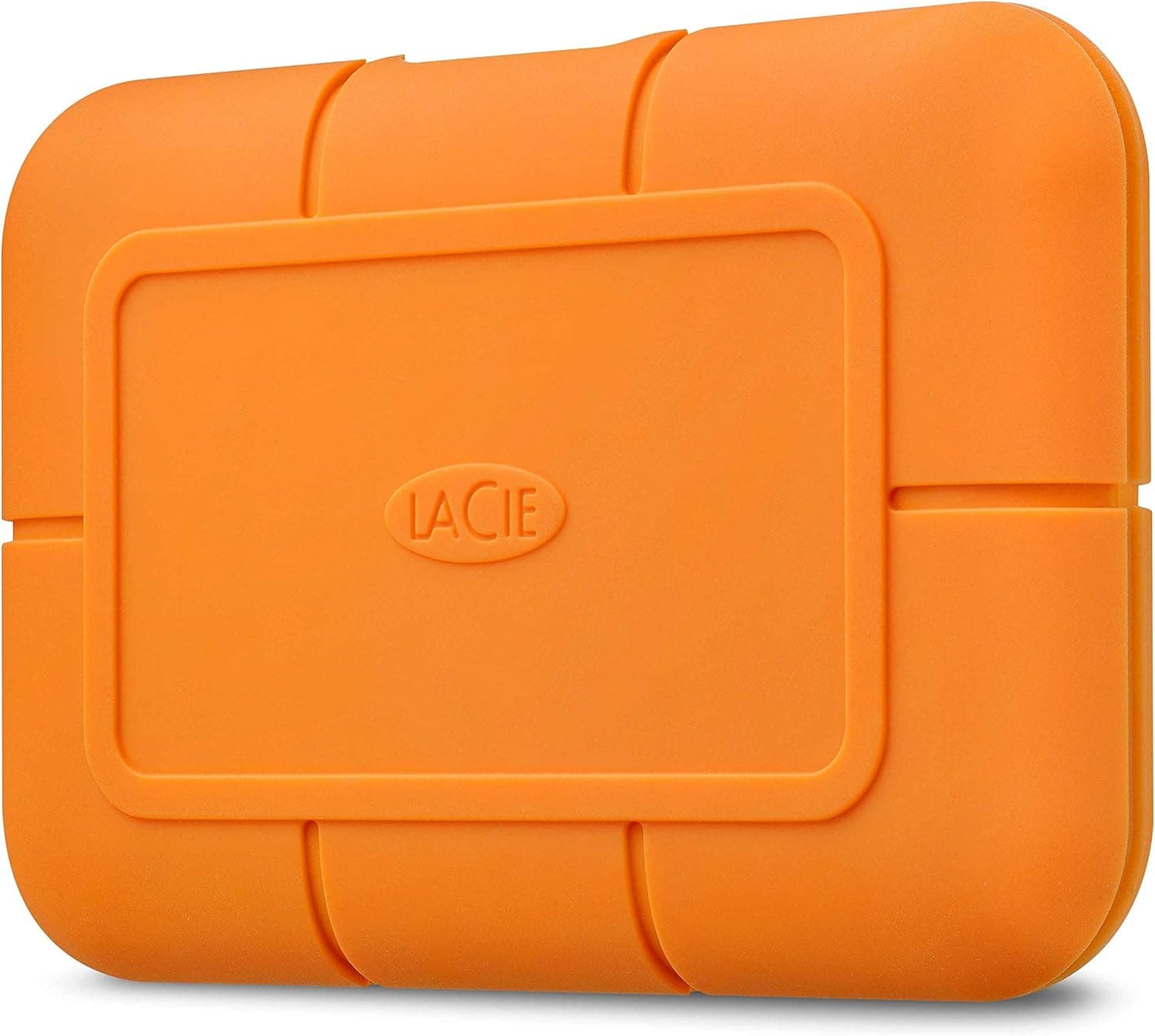 LaCie (ラシー) 頑丈 SSD 1TB ソリッドステートドライブ - USB-C USB 3.2 NVMe 速度最大1050MB