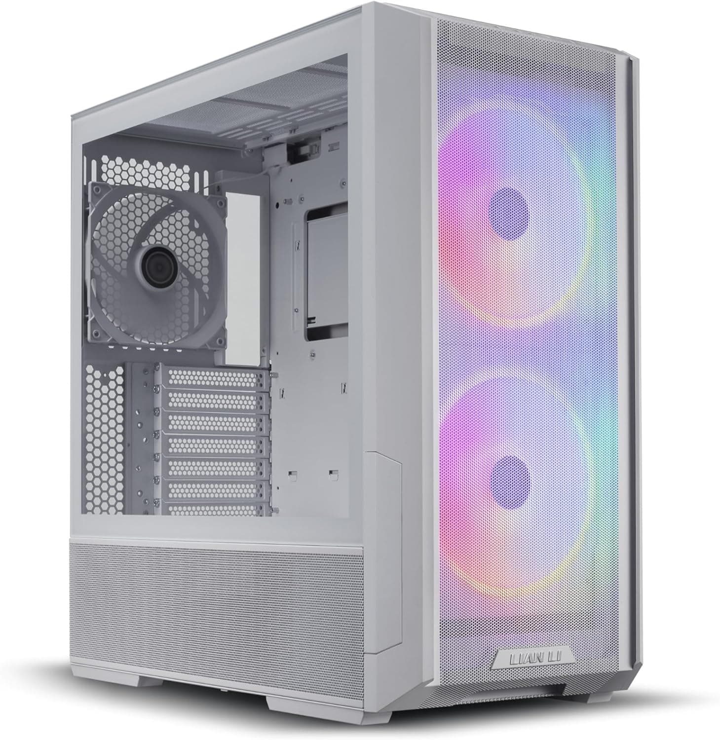 Lian LIANLI E-ATX対応ミドルタワーPCケース LANCOOL 216 RW ホワイト 160mm ARGBファン2基